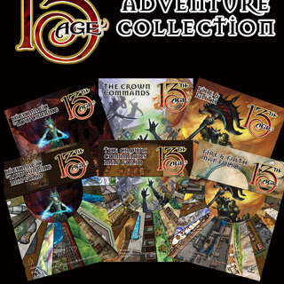 13th Age Battle Scenes complete collection print