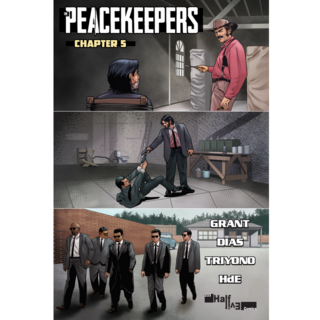 The Peacekeepers - Issue 5 - Reservoir Dogs Variant (Signed)