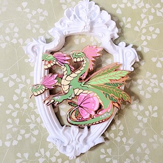 Florid Jungle Hydra Enamel Pin