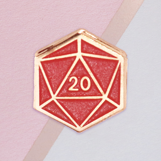 Red Dice Mini Pin