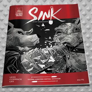 SINK: Just Desserts (#14-15M) Ultra Rare METAL Cover