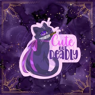 NEW! Cute but deadly sticker