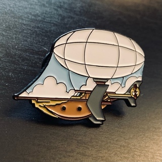 Airship Enamel Pin