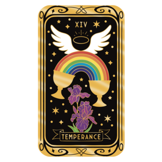 Temperance Tarot Card Pin