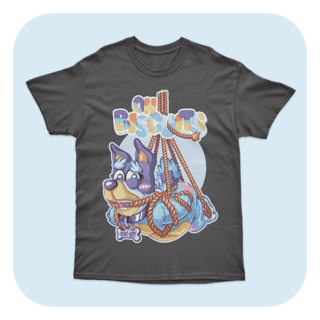 T-Shirt - Bluey - Bandit Oh Biscuits!