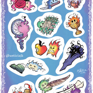 Dust Mice Sticker Sheet