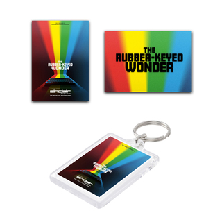 The Rubber Keyed Wonder - Official Film Keyring and stickers
