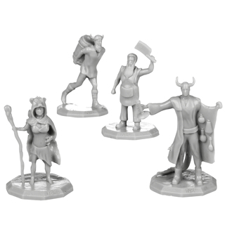 *Unpainted Merchant Set | Monster Adventure Townsfolk Minis