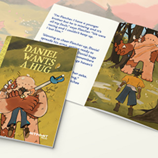 BOOK - Daniel Wants a Hug (Softcover) + PDF