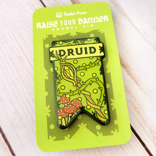 Druid Banner Enamel Pin