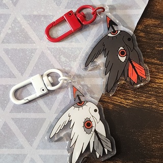 Arrowed ravens Keychains