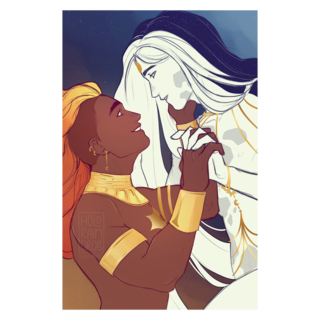 Sun & Moon Foil Print