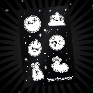 Starfriends Sticker Sheet