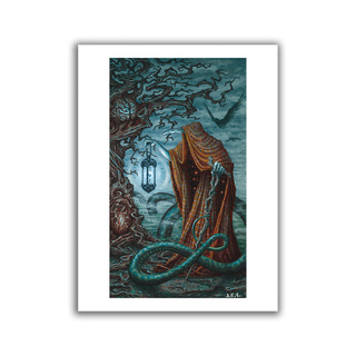 Paper Poster - The Hermit
