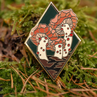 Pin Rhodotus Palmatus