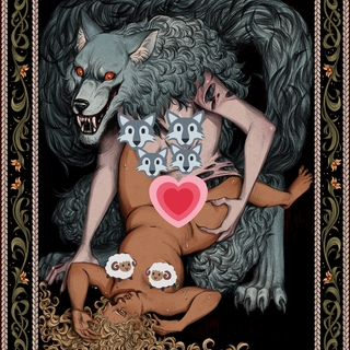 Lotte and Achsa Spicy Print