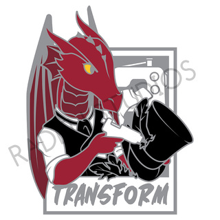 Con Adventurers 2 "Transform" Hard Enamel Pin