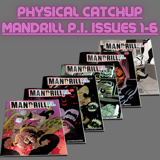 MANDRILL P.I. Issues #1-6 Physical Catchup