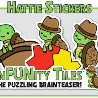 Hattie the Turtle Stickers