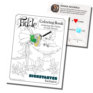 Fickle Coloring Book - PDF Download