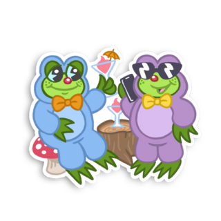 Dorothy & Blanche Sticker