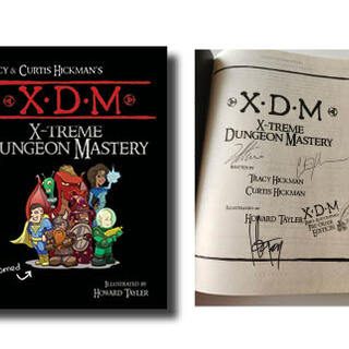 XDM First Edition Triple Signed