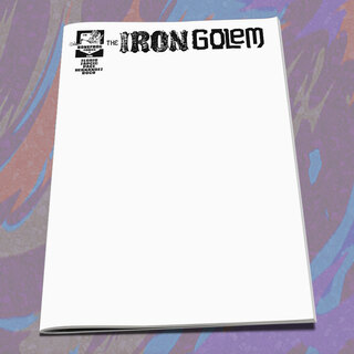 The Iron Golem #1 Print Sketch Cover