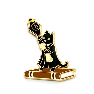Graduate Cat Pin