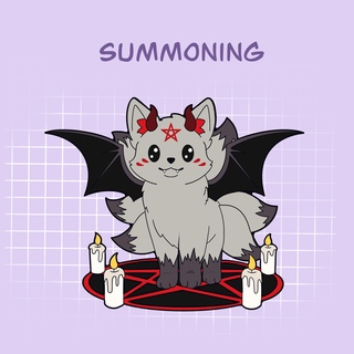 Summoning Enamel Pin