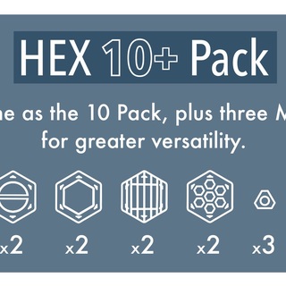 HEX 10+ Pack