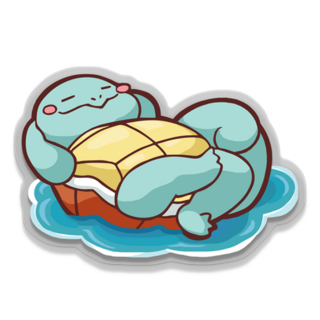 Turtle sticker