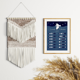 2025 Lunar Calendar Print