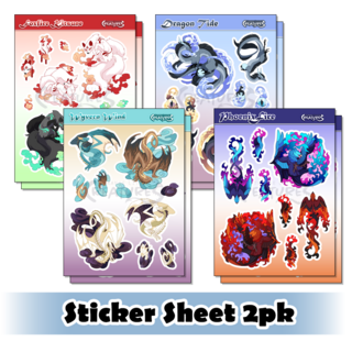 Sticker Sheet 2pk