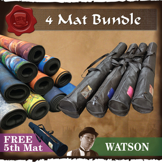 Watson 4 Mat Bundle + One FREE