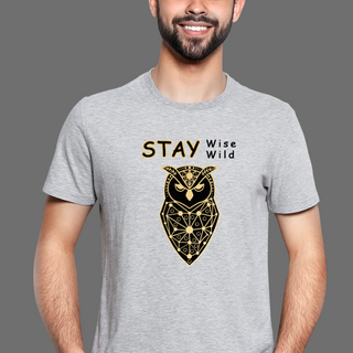 Stay Wise, Stay Wild – Wild Wisdom  Cotton Comfort Tee