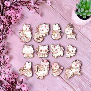 Souls of Nature Enamel Pins [choosable]