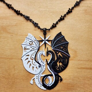 Dynamic Dragon Necklace