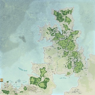 Eorldom of Gar Cloth Map