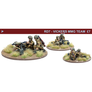 3x Vickers MMG team