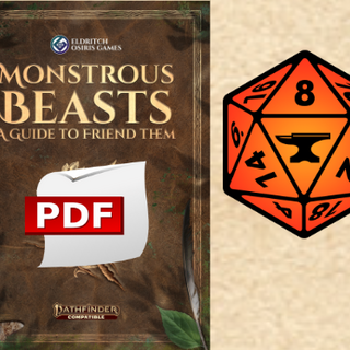 Monstrous Beasts: A Guide to Friend Them PDF + Foundry VTT