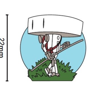 System Error ITTO Enamel Pin