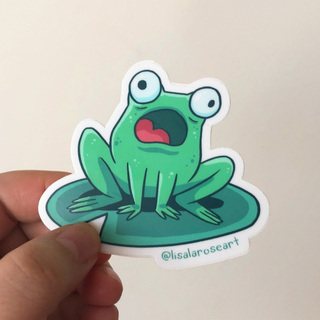 Screaming Frog Sticker