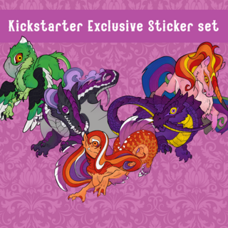 Kickstarter Exclusive Sticker Set