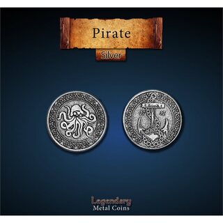 Pirate Silver Coins
