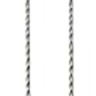 Set of two metal skull swizzle sticks