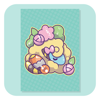 A6 Postcard - Easter Thunder Sheep