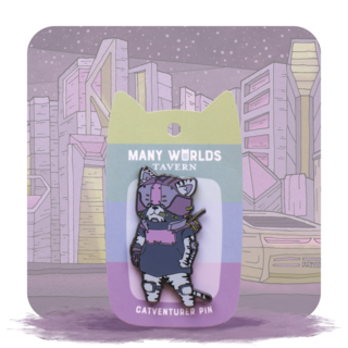 Ninja Cat Pin