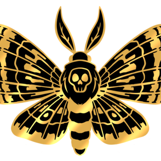 Moth of Death Pin
