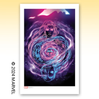 Print - Jean Grey and Emma Frost Mind Meld
