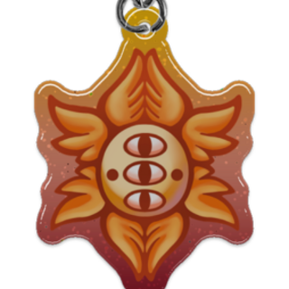 Sun Mask -Mini Charm